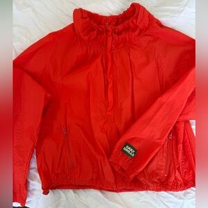 Daily Drills Orange Nylon Jacket